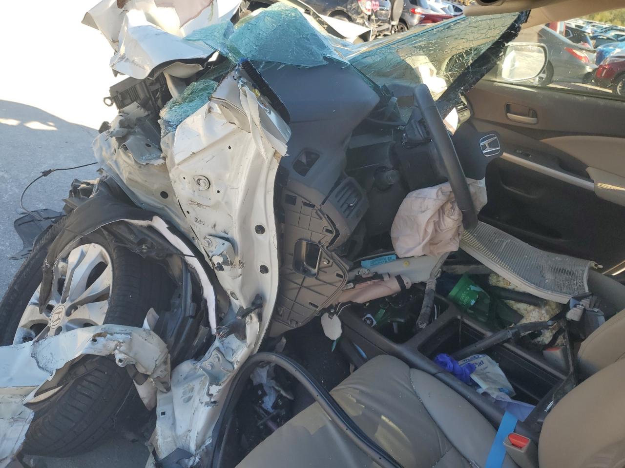 2013 Honda Cr-V Exl VIN: 5J6RM4H73DL034324 Lot: 87389725