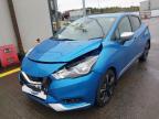 2017 NISSAN MICRA 0.9 IG-T N-CONNECTA 5DR for sale at Copart WHITBURN