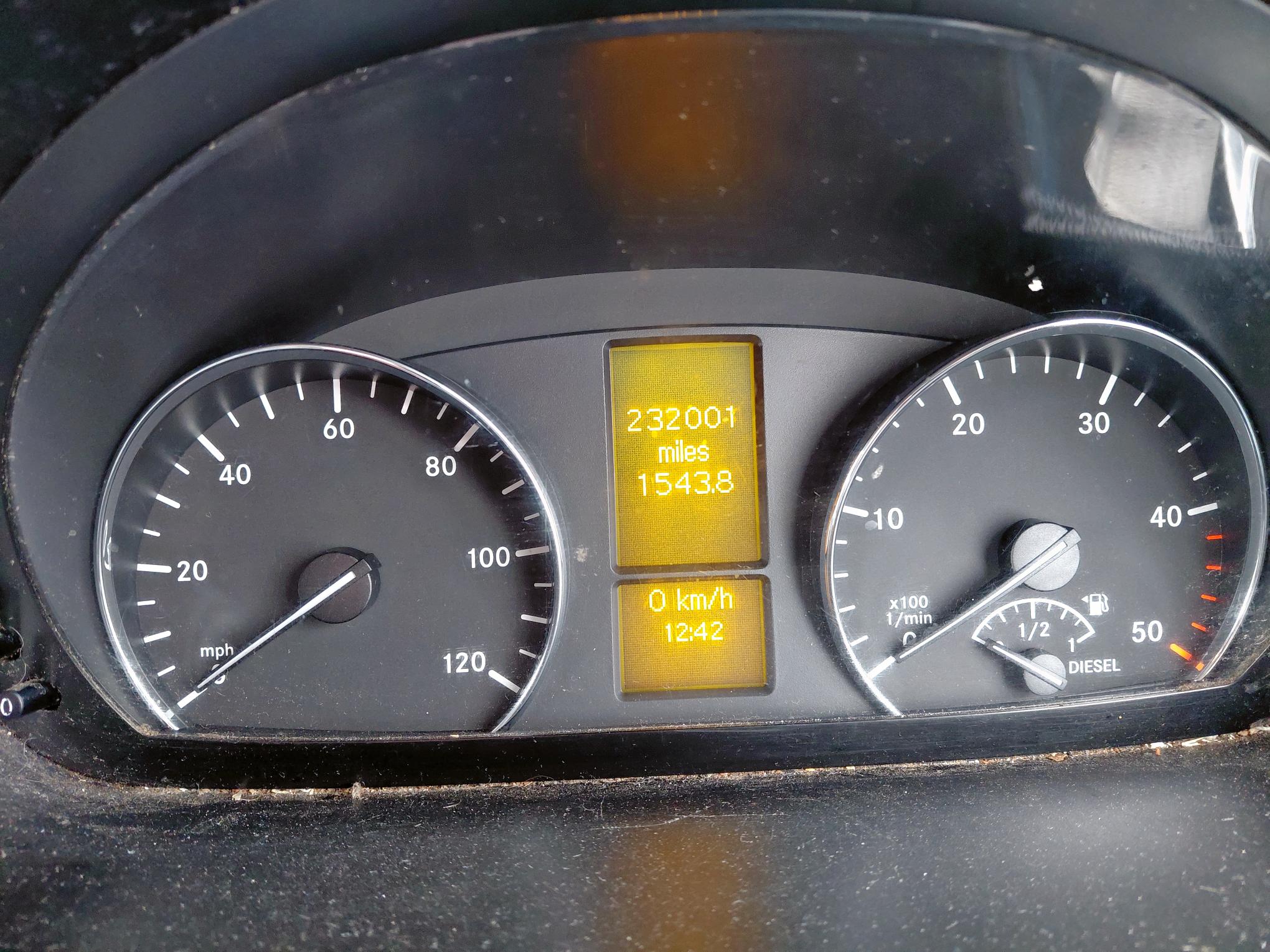 2013 MERCEDES-BENZ SPRINTER 3.5T CHASSIS CAB AUTO