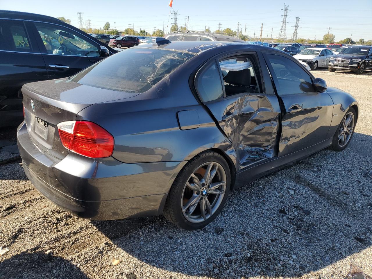 2007 BMW 328 Xi VIN: WBAVC93517KX53153 Lot: 82398315