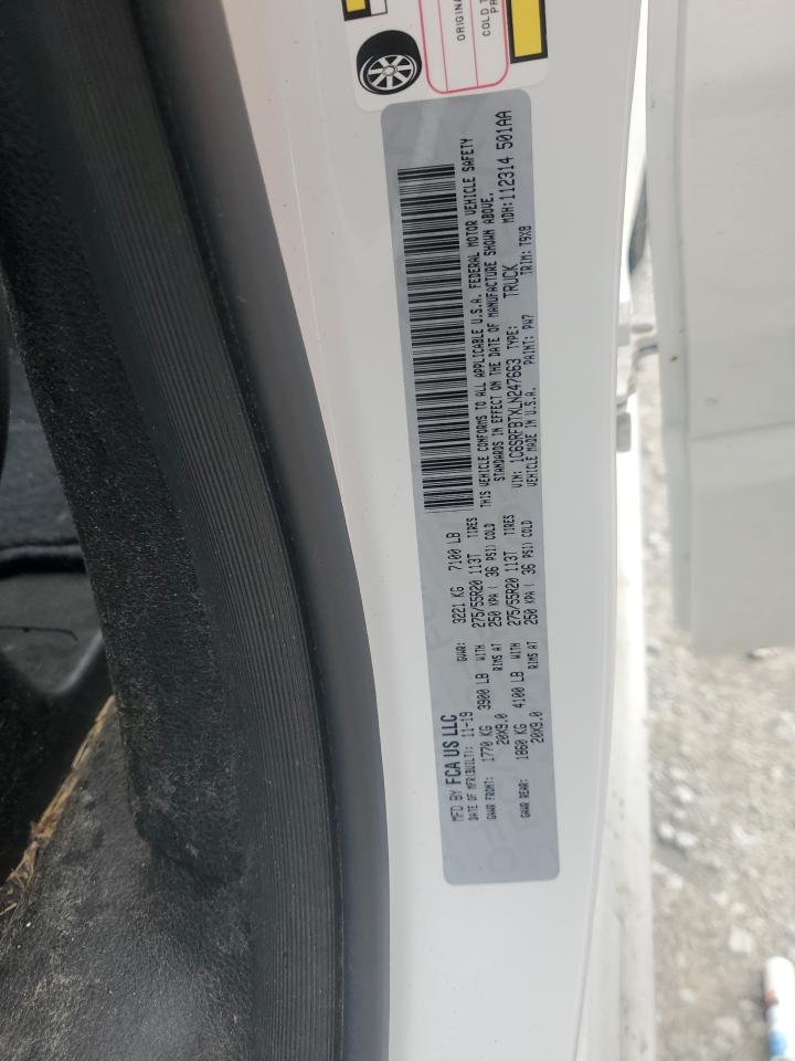 2020 Ram 1500 Big Horn/Lone Star VIN: 1C6SRFBTXLN247663 Lot: 84367465