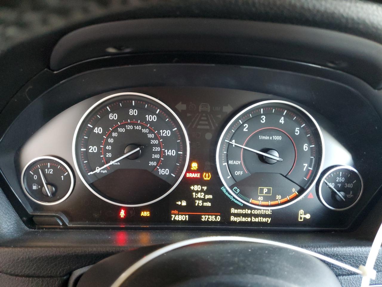 2013 BMW 335 I VIN: WBA3A9G55DNP37300 Lot: 82266855