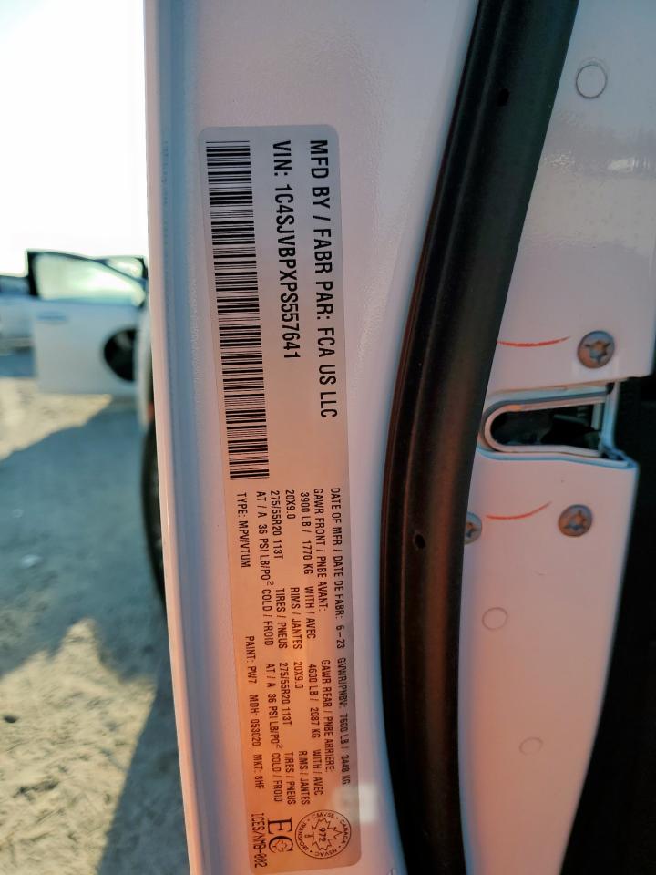 2023 Jeep Wagoneer Series Ii VIN: 1C4SJVBPXPS557641 Lot: 81289525