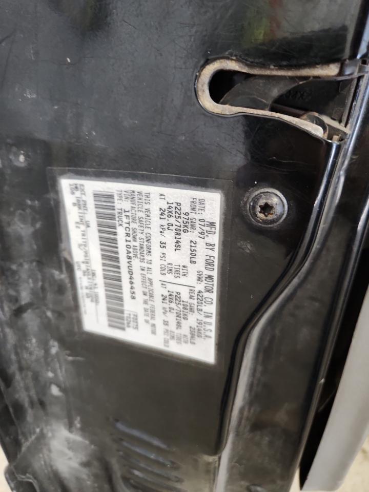1997 Ford Ranger VIN: 1FTCR10A8VUD46458 Lot: 82315845