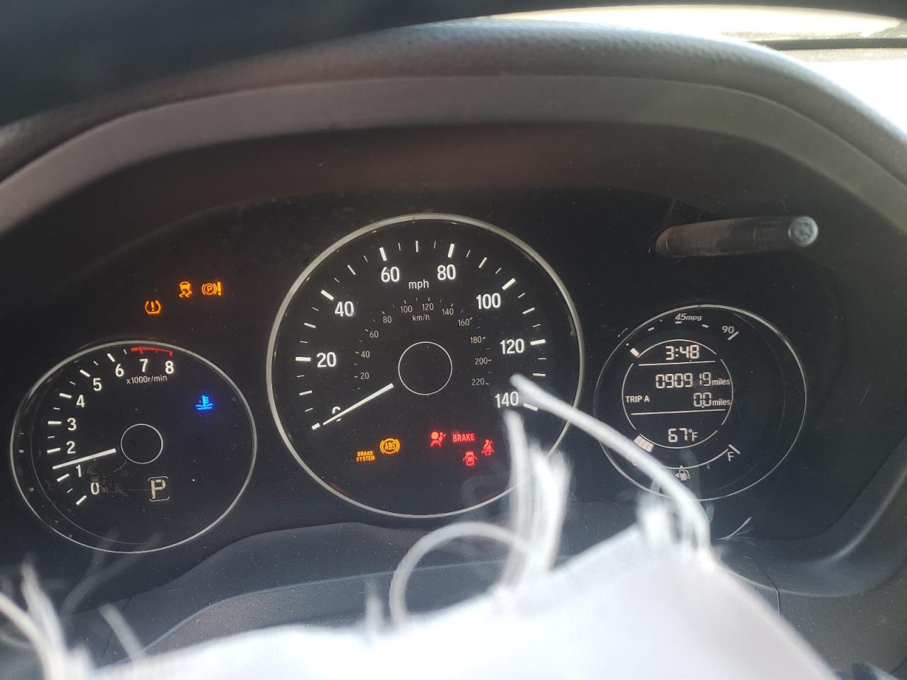 2016 Honda Hr-V Lx VIN: 3CZRU6H33GM749549 Lot: 85585305