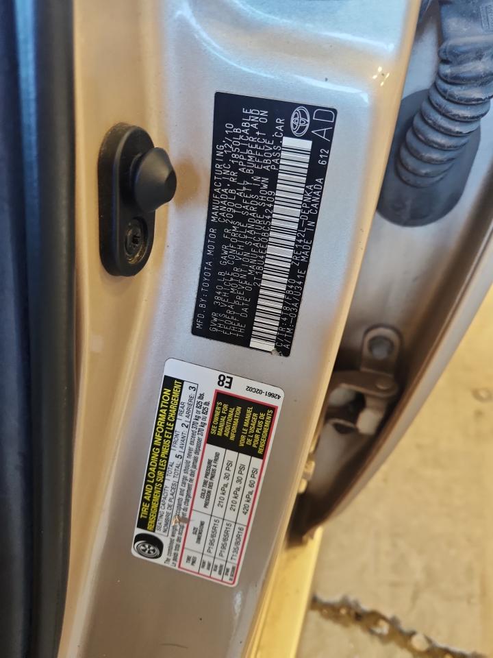 2011 Toyota Corolla Base VIN: 2T1BU4EE0BC542409 Lot: 85110025