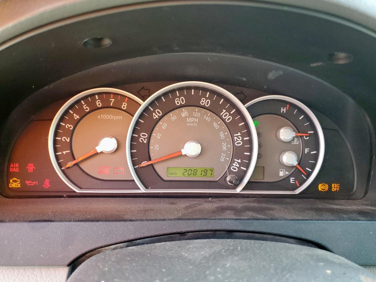 2008 Kia Sorento Ex VIN: KNDJD735985797498 Lot: 84950155