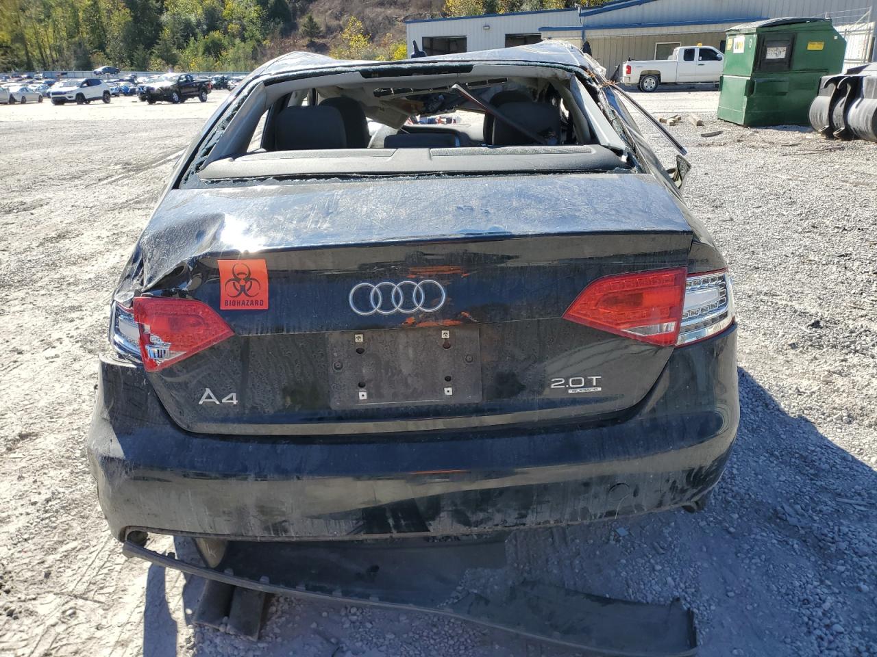 2012 Audi A4 Premium VIN: WAUDFAFL4CA118653 Lot: 86635915