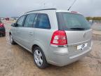 2008 VAUXHALL ZAFIRA 1.6I EXCLUSIV 5DR for sale at Copart CORBY