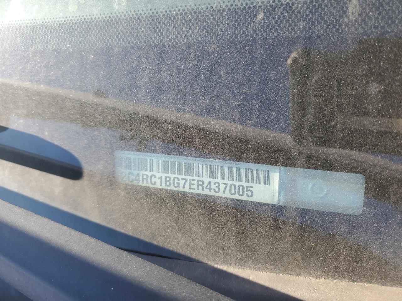 2014 Chrysler Town & Country Touring VIN: 2C4RC1BG7ER437005 Lot: 89519265