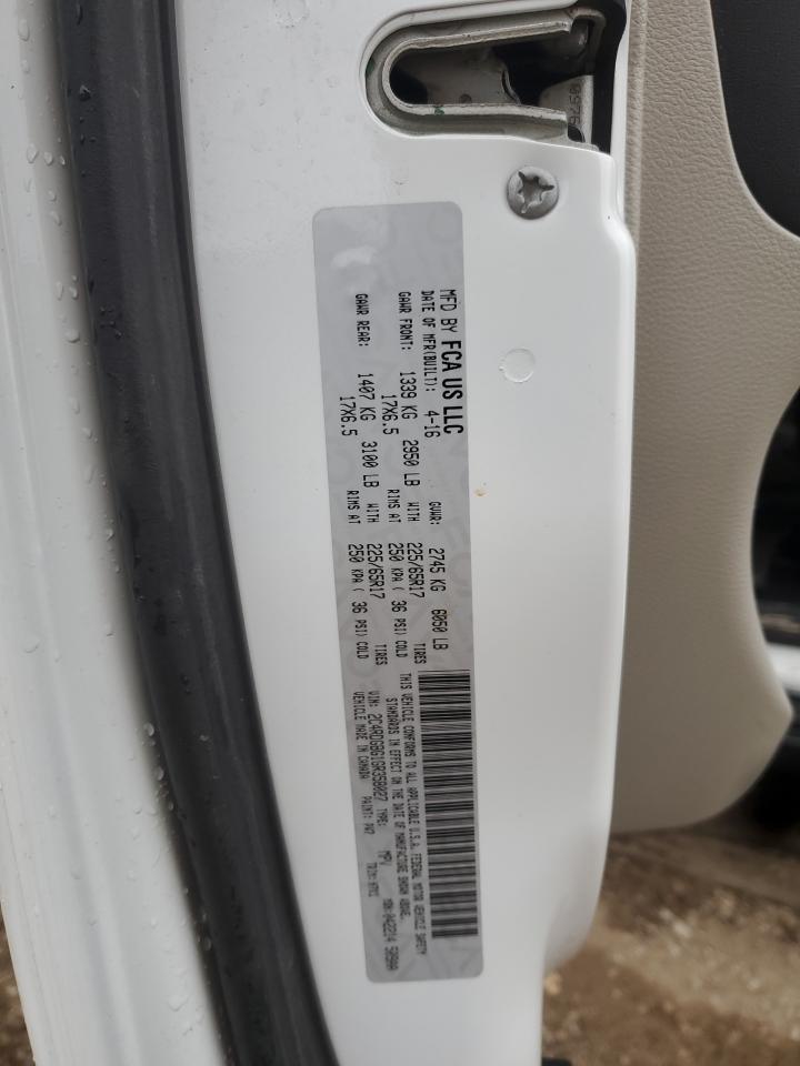 2016 Dodge Grand Caravan Se VIN: 2C4RDGBG1GR358027 Lot: 86180385