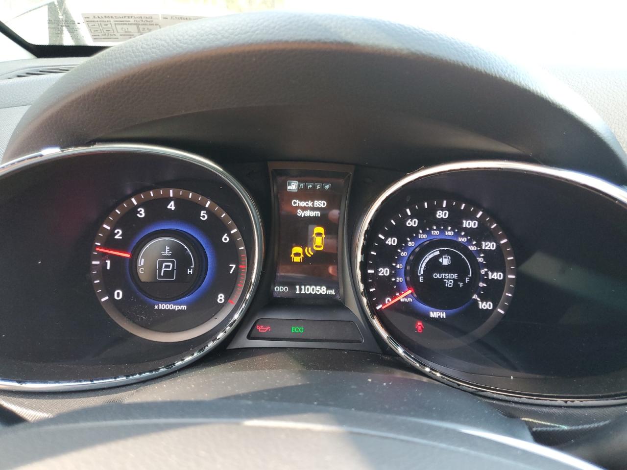 2015 Hyundai Santa Fe Gls VIN: KM8SRDHF8FU091613 Lot: 80034795