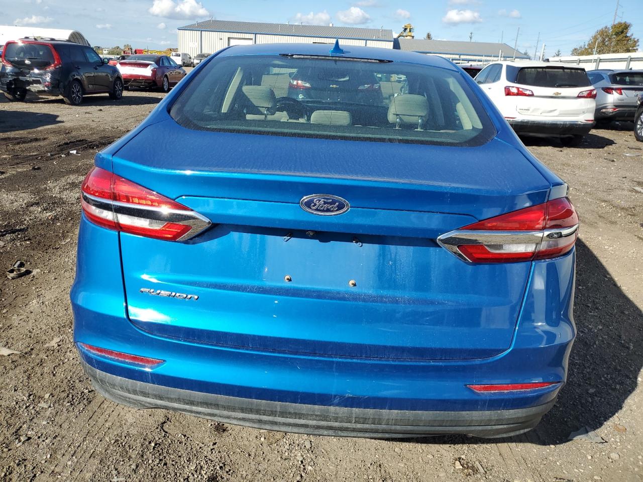 2020 Ford Fusion S VIN: 3FA6P0G71LR235848 Lot: 86247695