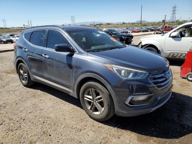  HYUNDAI SANTA FE 2017 Синий