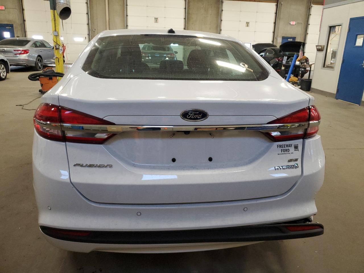 2017 Ford Fusion Se Hybrid VIN: 3FA6P0LUXHR344599 Lot: 82380865