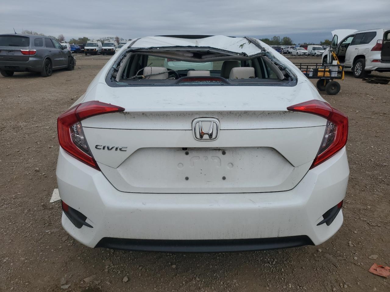 2018 Honda Civic Ex VIN: 19XFC2F72JE021197 Lot: 86264055