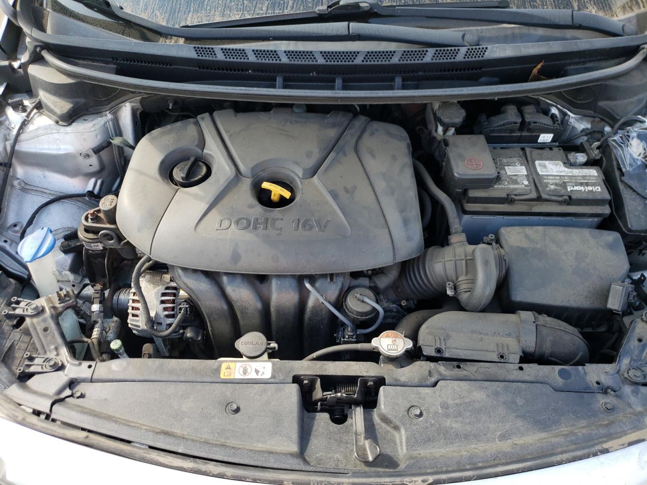 2016 Kia Forte Lx VIN: KNAFK4A66G5615354 Lot: 85098445