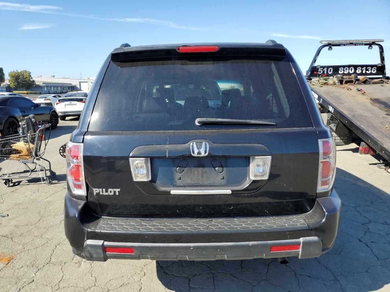 2006 Honda Pilot Ex VIN: 5FNYF28586B001663 Lot: 82587825