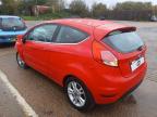 2015 FORD FIESTA 1.25 82 ZETEC 3DR for sale at Copart SANDWICH