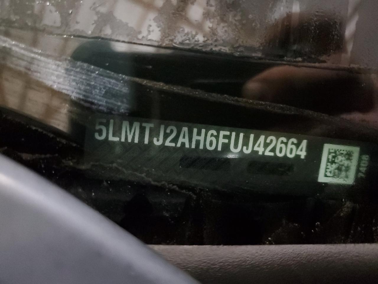 2015 Lincoln Mkc VIN: 5LMTJ2AH6FUJ42664 Lot: 85146935