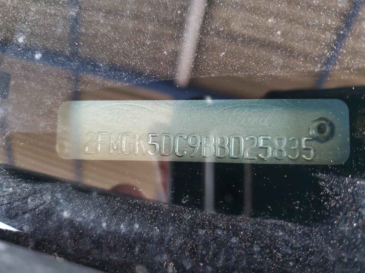 2011 Ford Flex Limited VIN: 2FMGK5DC9BBD25835 Lot: 86122505