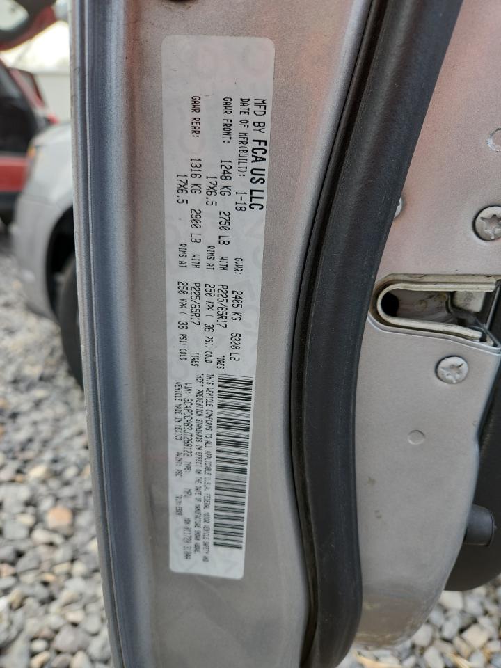 2018 Dodge Journey Se VIN: 3C4PDCAB3JT288122 Lot: 84198215