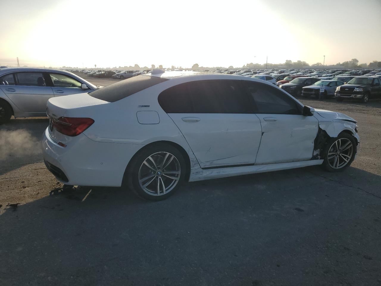 2017 BMW 740 Xe VIN: WBA7J2C55HG497593 Lot: 87404705