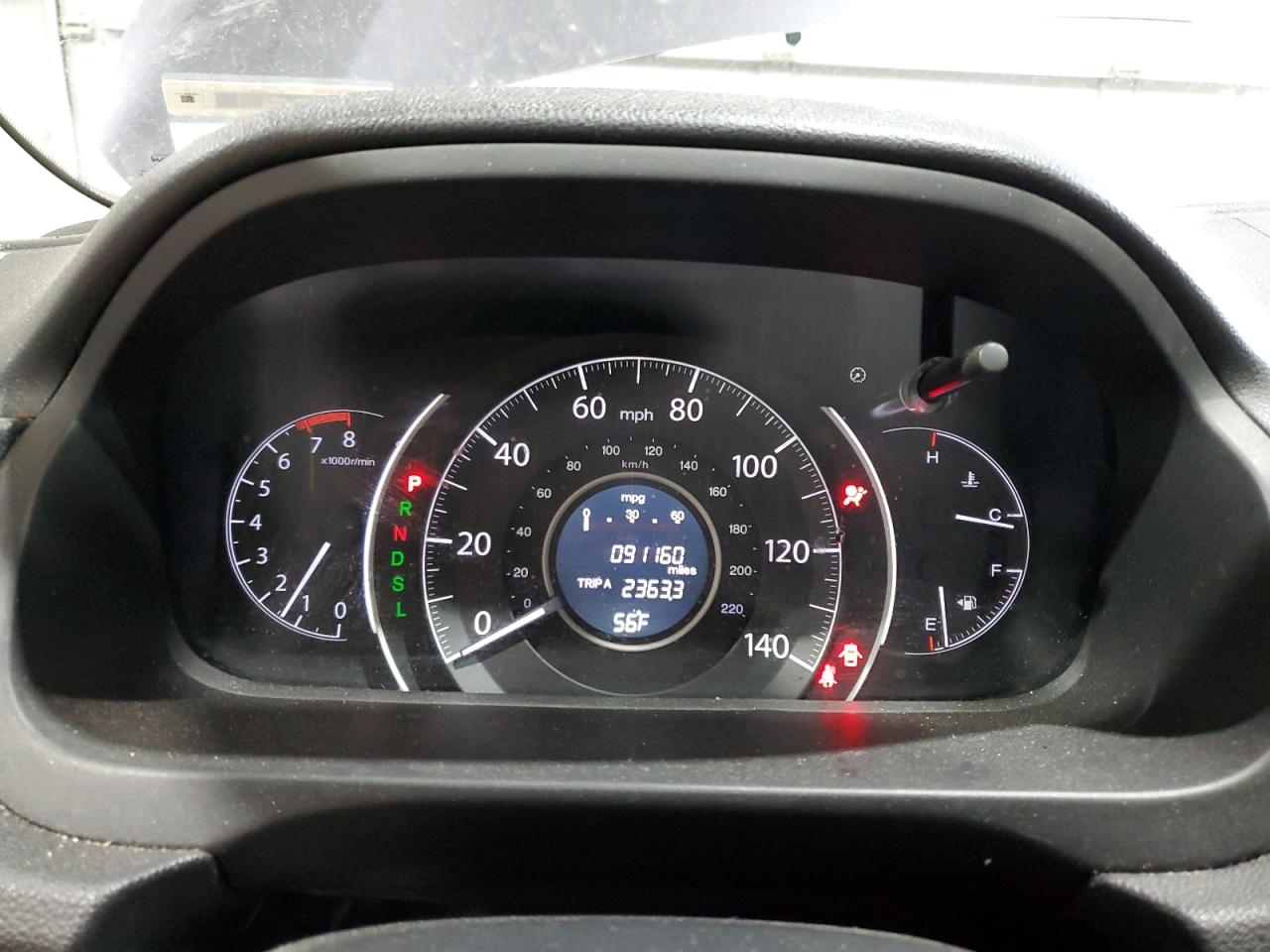 2016 Honda Cr-V Lx VIN: 5J6RM3H30GL023194 Lot: 87393935