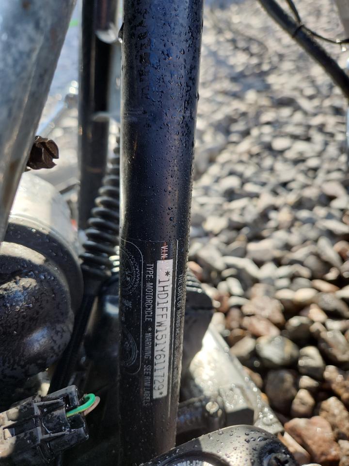 2001 Harley-Davidson Flhtci VIN: 1HD1FFW151Y611729 Lot: 85110155