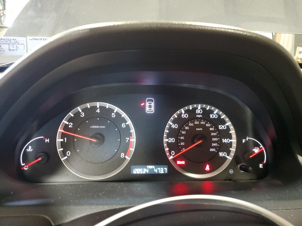 2008 Honda Accord Lxp VIN: 1HGCP25458A076241 Lot: 83860465