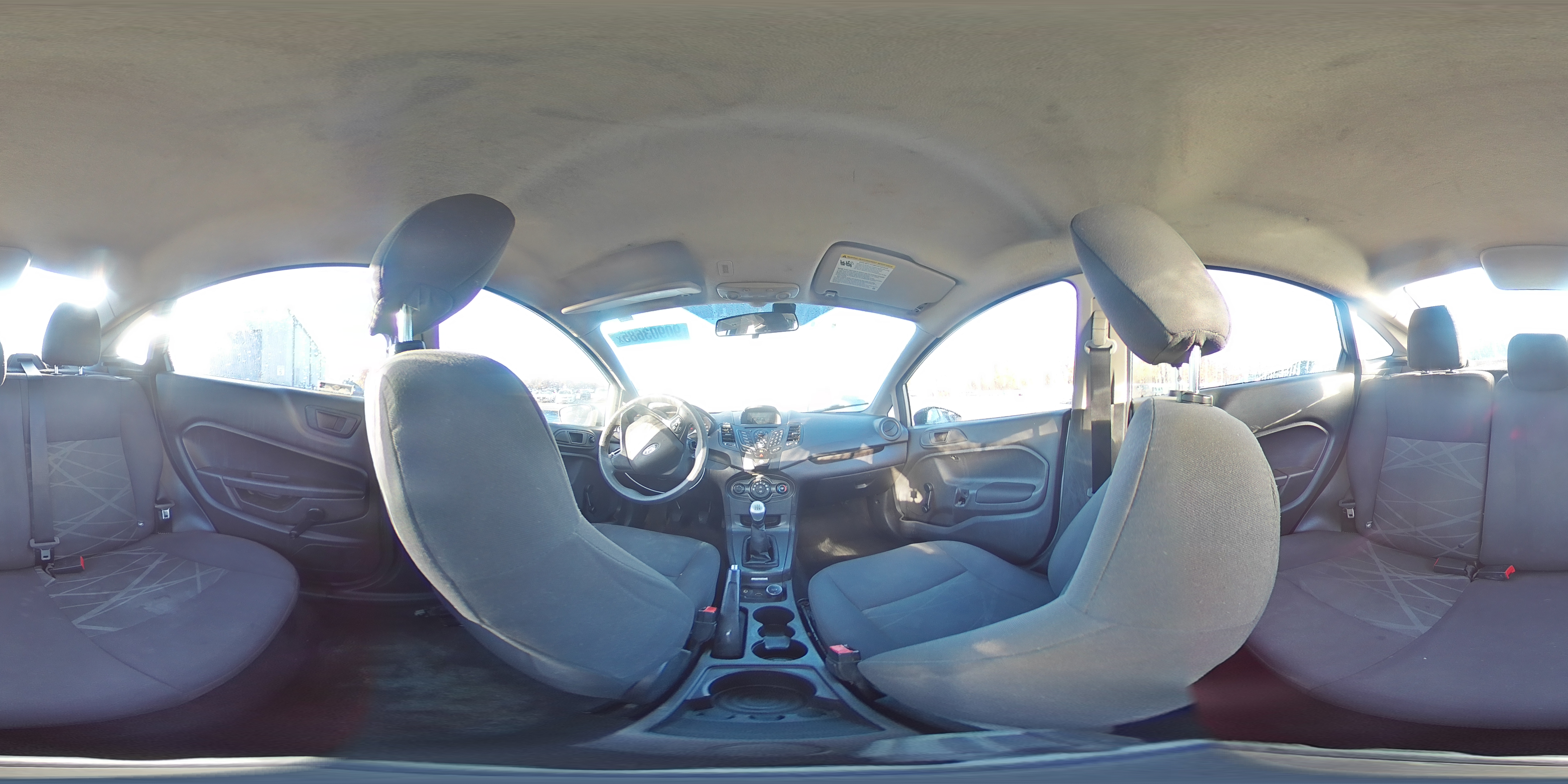 2014 Ford Fiesta S VIN: 3FADP4AJ1EM156702 Lot: 90903685