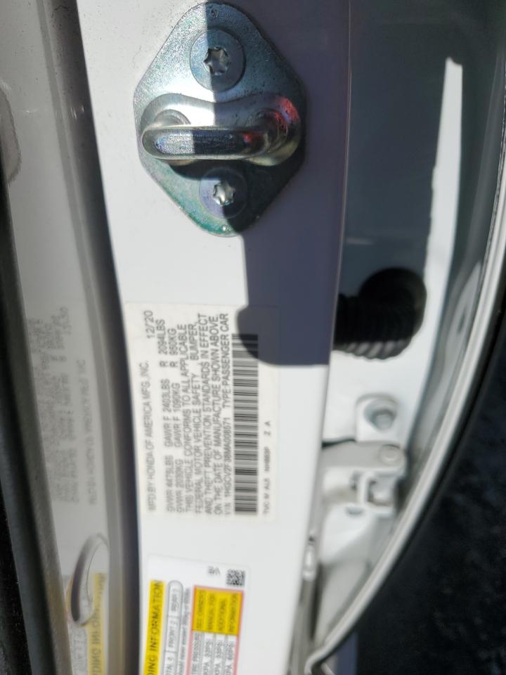 2021 Honda Accord Sport VIN: 1HGCV2F38MA008571 Lot: 87435295