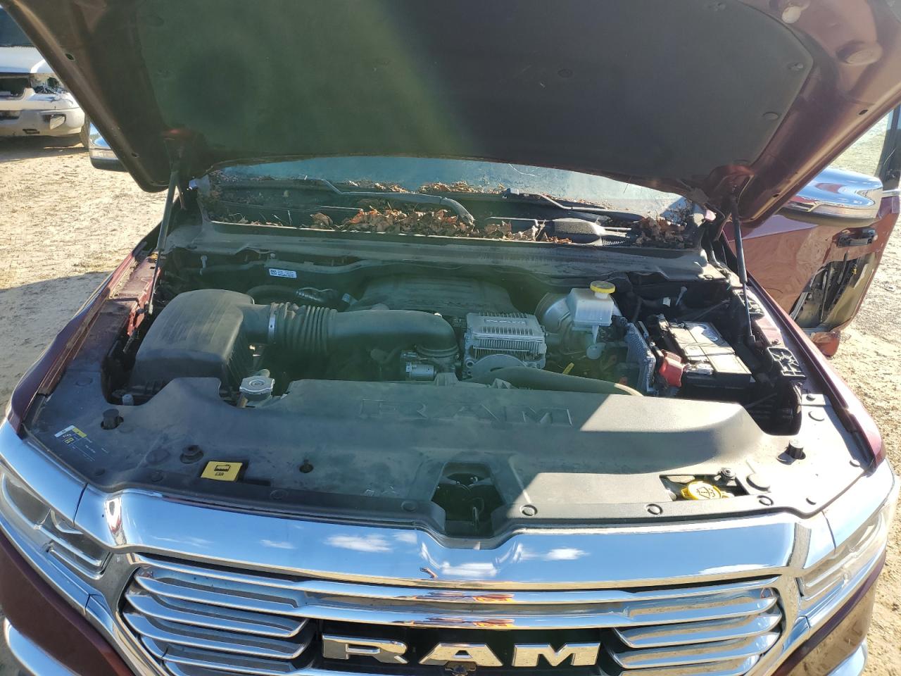 2019 Ram 1500 Longhorn VIN: 1C6SRFKT7KN887439 Lot: 90814645