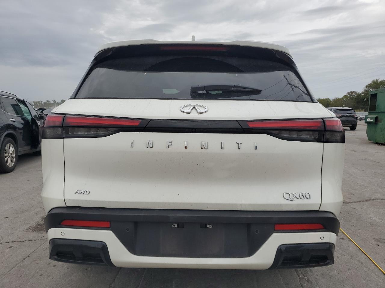 2025 Infiniti Qx60 Luxe VIN: 5N1AL1FS8SC345784 Lot: 85294295
