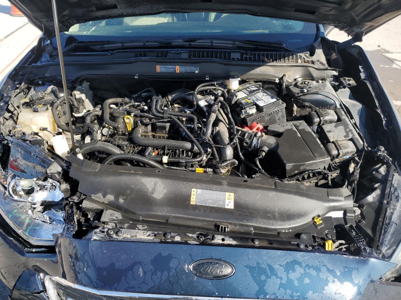 2020 Ford Fusion Se VIN: 3FA6P0HD1LR261287 Lot: 87258405