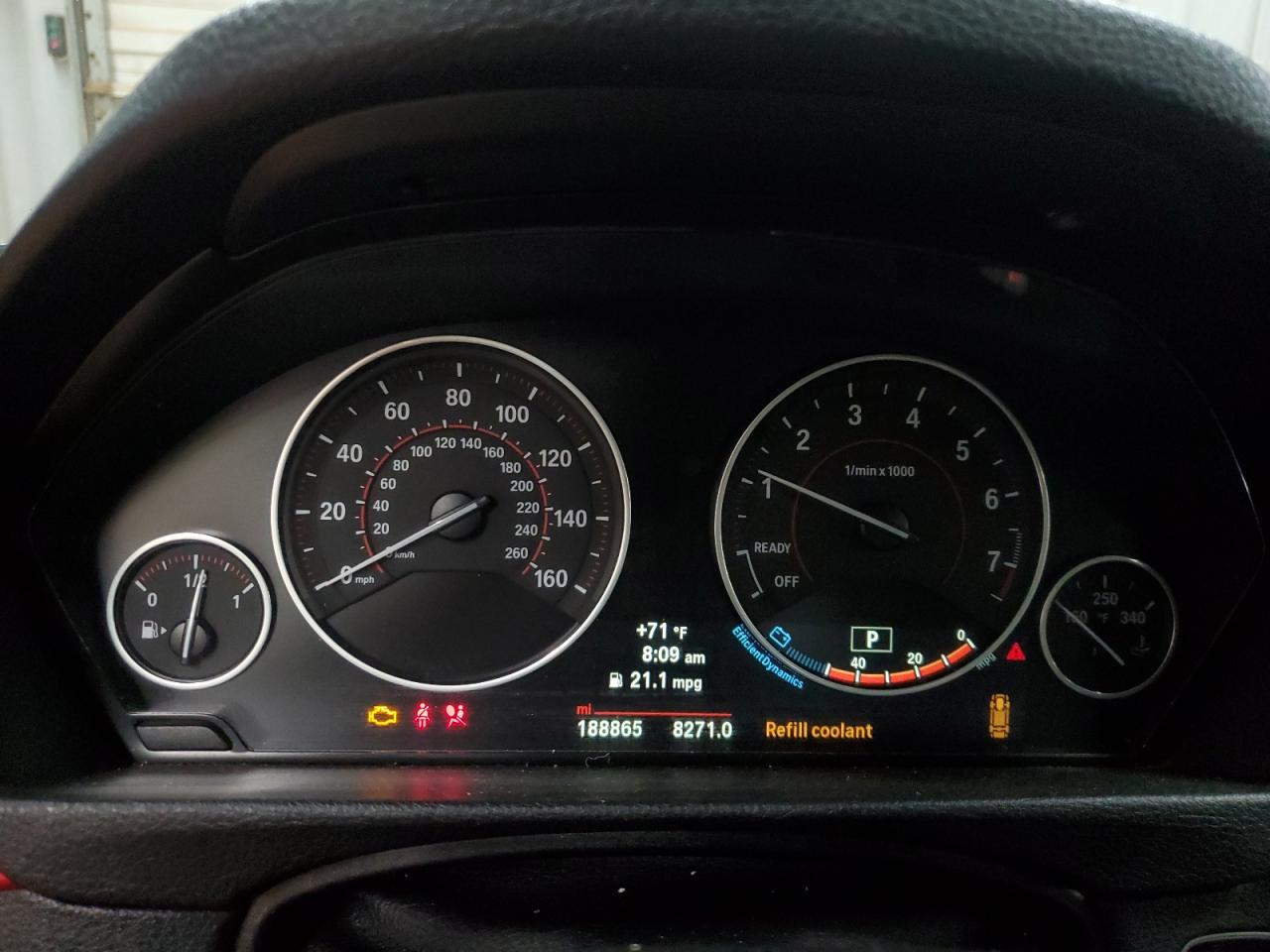 2014 BMW 335 I VIN: WBA3A9C51EF478919 Lot: 84748435