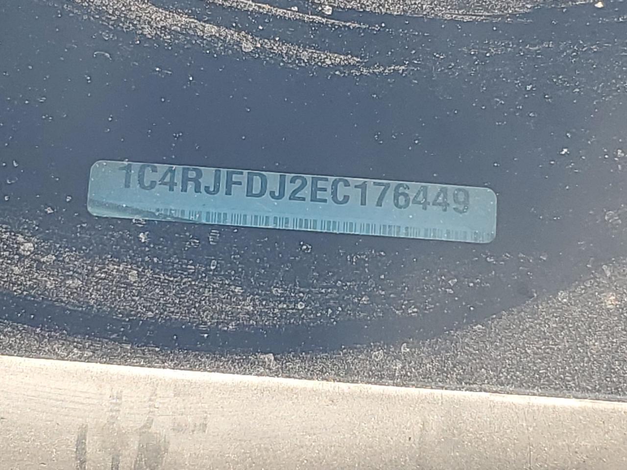 2014 Jeep Grand Cherokee Srt-8 VIN: 1C4RJFDJ2EC176449 Lot: 82405775