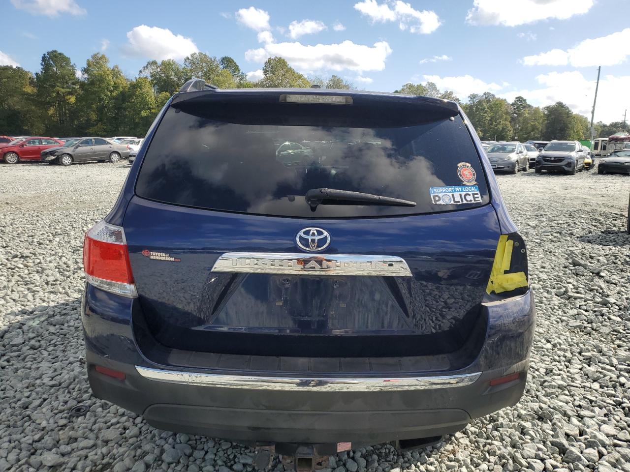 2012 Toyota Highlander Base VIN: 5TDZK3EH6CS081671 Lot: 82210405