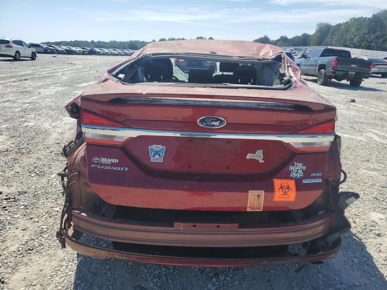 2017 Ford Fusion Se VIN: 3FA6P0HD2HR353001 Lot: 82198305