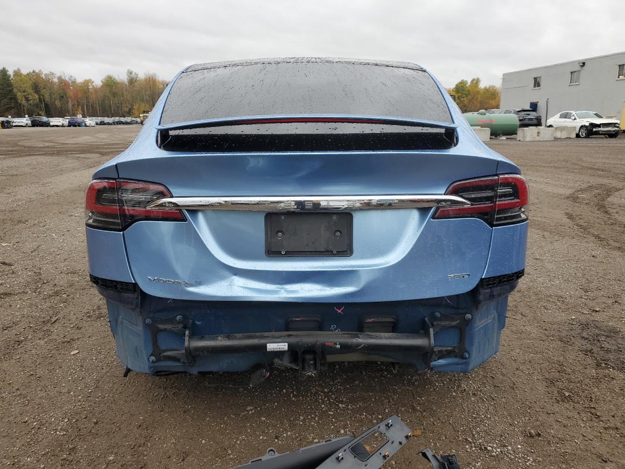 2017 Tesla Model X VIN: 5YJXCDE2XHF059559 Lot: 87372975