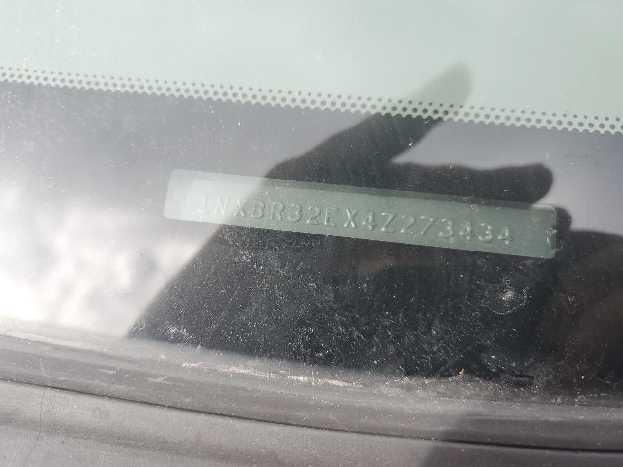 2004 Toyota Corolla Ce VIN: 1NXBR32EX4Z273434 Lot: 85667655