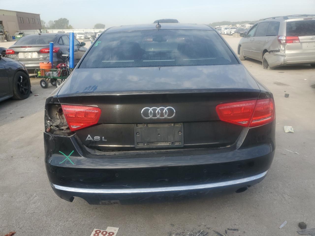 2013 Audi A8 L Quattro VIN: WAURGAFDXDN000628 Lot: 84880115