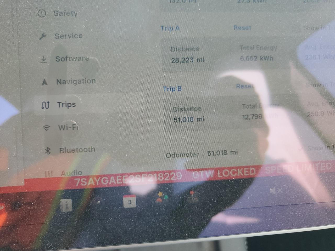 2025 Tesla Model Y VIN: 7SAYGAEE2SF218229 Lot: 84790895