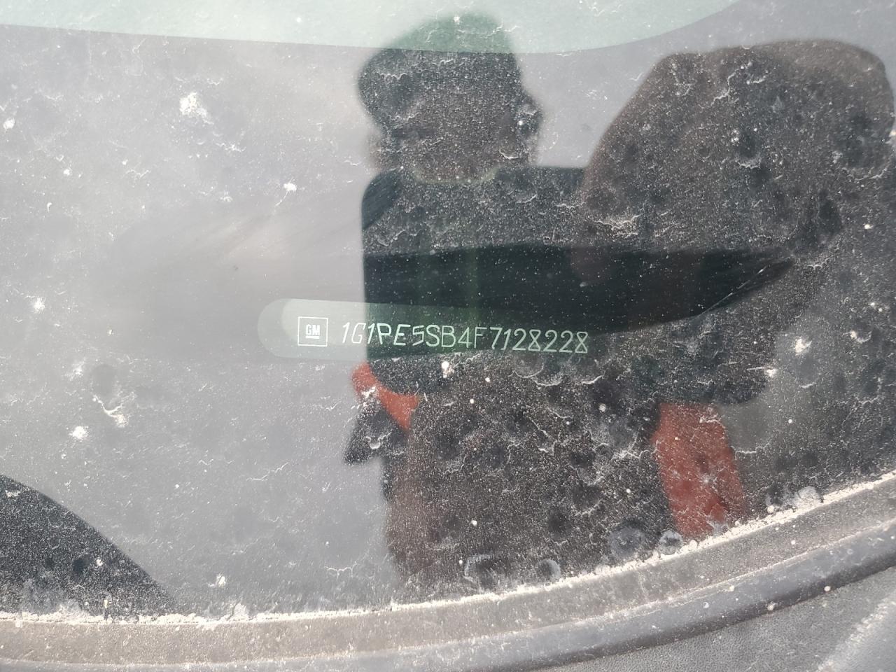 2015 Chevrolet Cruze Lt VIN: 1G1PE5SB4F7128228 Lot: 85314455