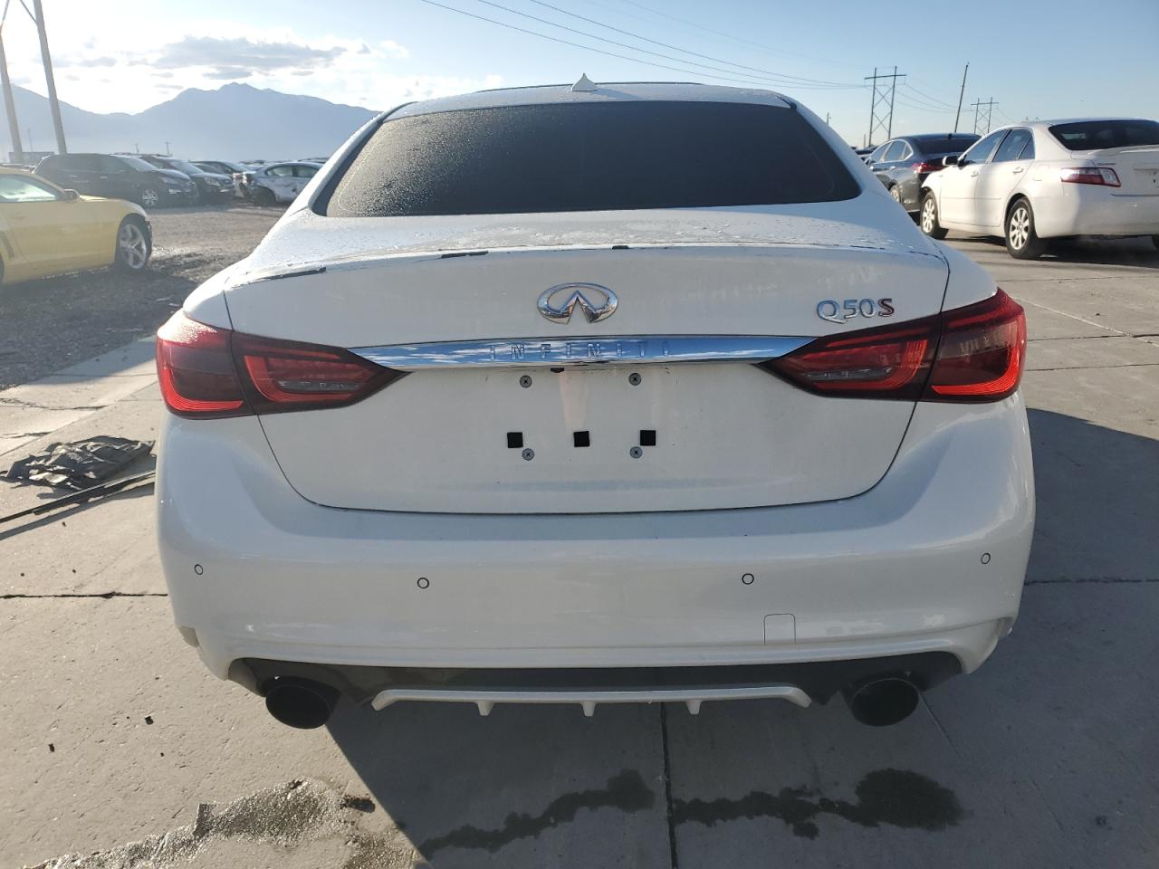 2019 Infiniti Q50 Red Sport 400 VIN: JN1FV7AP3KM760311 Lot: 85918435