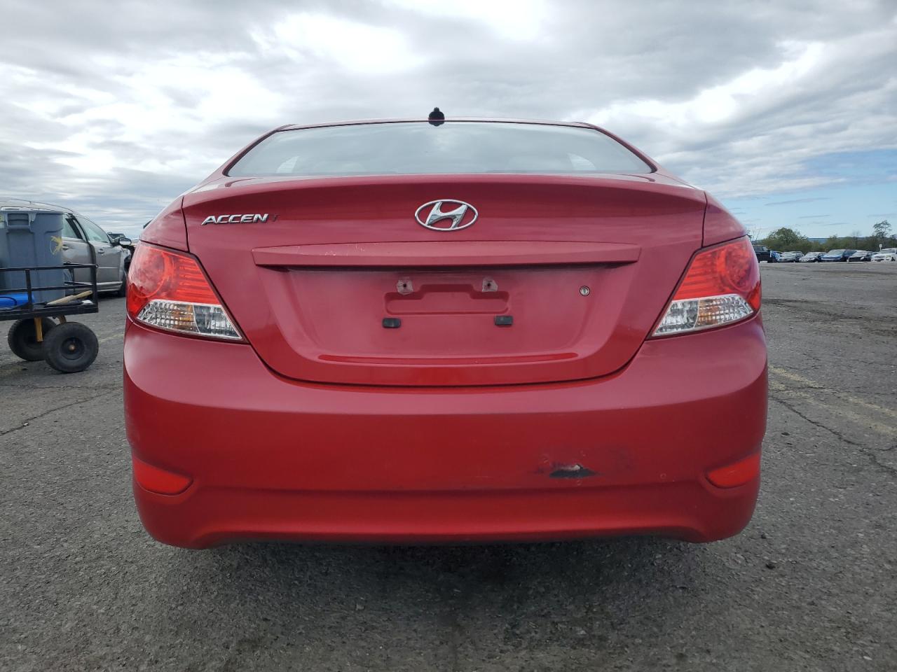 2012 Hyundai Accent Gls VIN: KMHCU4AE4CU162175 Lot: 82357865