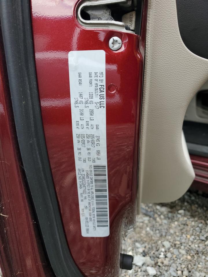 2017 Dodge Grand Caravan Sxt VIN: 2C4RDGCG3HR774323 Lot: 81913255