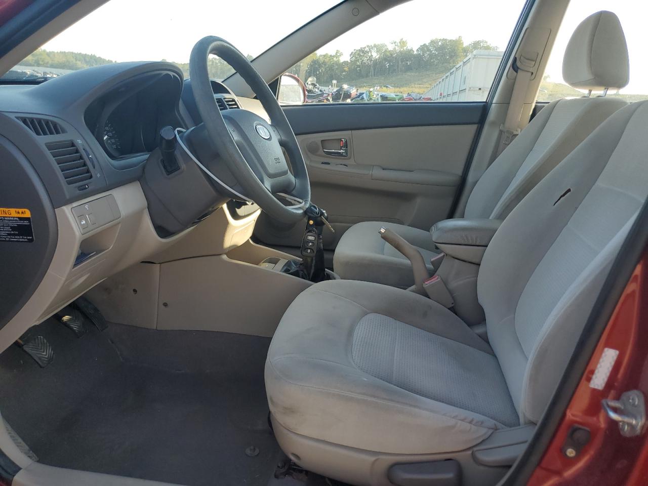 2008 Kia Spectra Ex VIN: KNAFE121485524576 Lot: 82284165