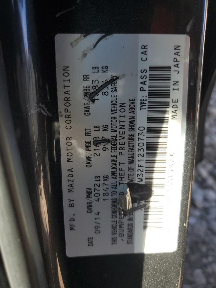 2015 Mazda 3 Grand Touring VIN: JM1BM1W32F1230730 Lot: 82154315