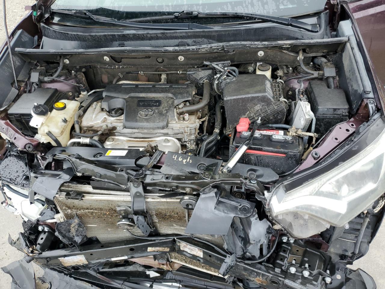 2016 Toyota Rav4 Le VIN: 2T3ZFREV0GW287327 Lot: 85261825